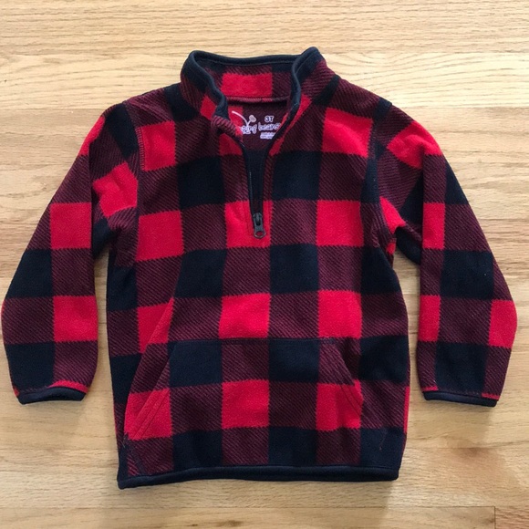 3T Plaid sweatshirt - Picture 3 of 6